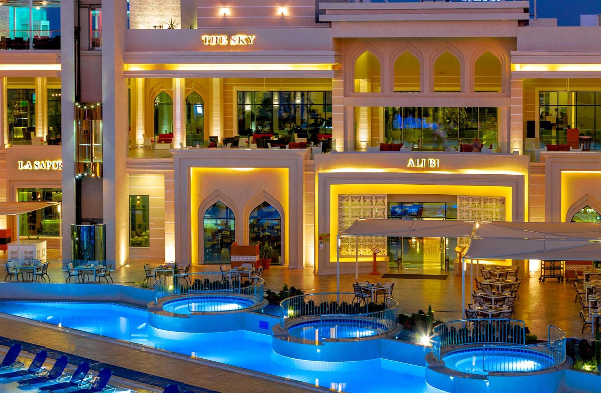 Pickalbatros Aqua Blu Resort - Хургада Экстерьер фото